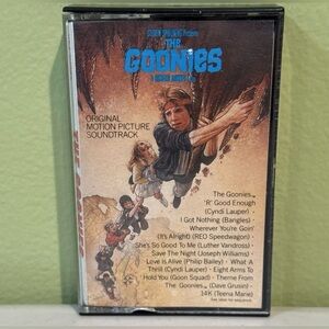 The Goonies 1985 Original Motion Picture Soundtrack Cassette NMNT